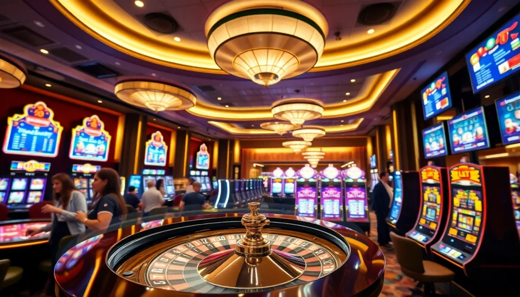 Jouer sur différents sites de casino en ligne avec machines à sous et roulette.