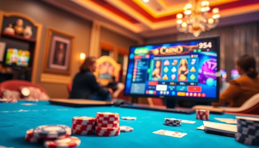 Jouer sur casino belgique en ligne avec une interface moderne mettant en avant des jeux captivants.