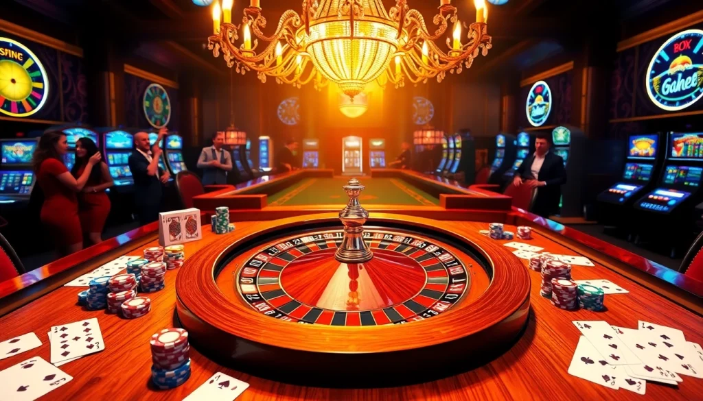 Experience high-stakes excitement with https://uu88pk.com/'s vibrant casino scene featuring roulette and poker dynamics.