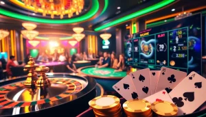 Experience thrilling moments at the best crypto casino with vibrant poker tables and digital betting.