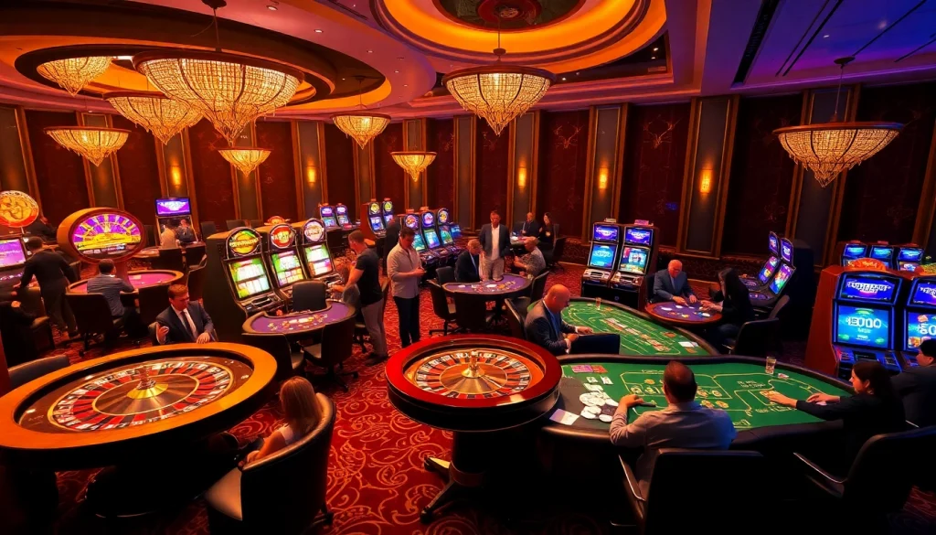 Experience the excitement of the best crypto casino with vibrant tables and engaging players.