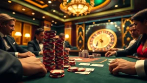 Experience the excitement of gambling on https://789winlink.net/ with vibrant poker chips and an engaging roulette wheel.