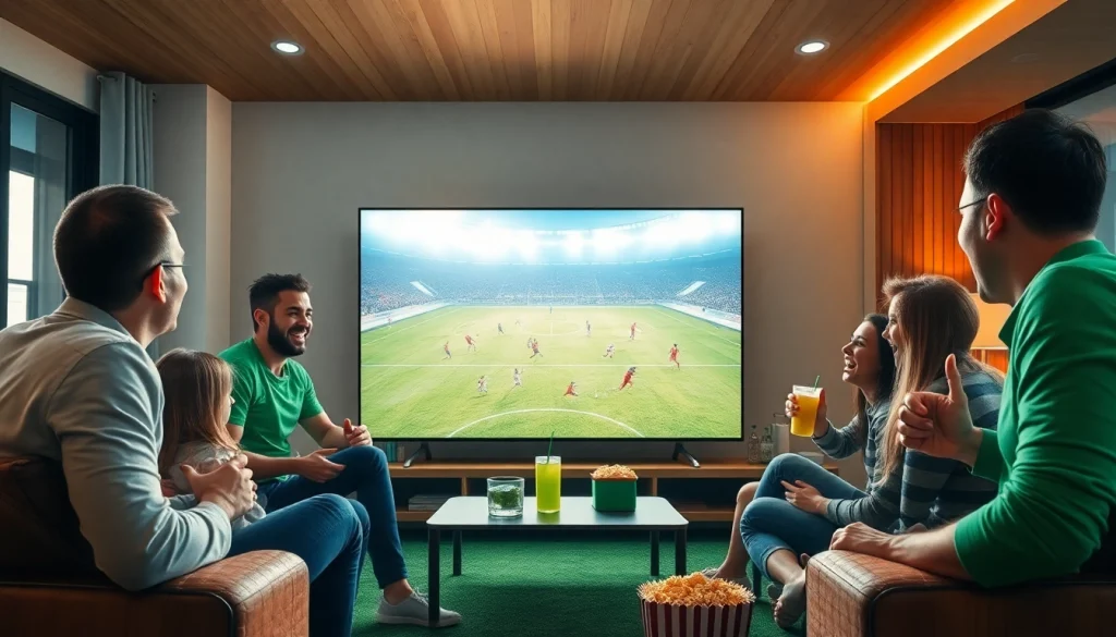 Xoilac TV offers live football matches in HD, showcasing a thrilling match experience.