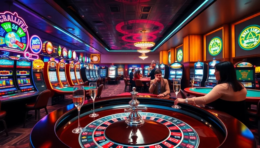 Profitez de l'ambiance excitante d'un top casino en ligne avec un jeu de roulette captivant.